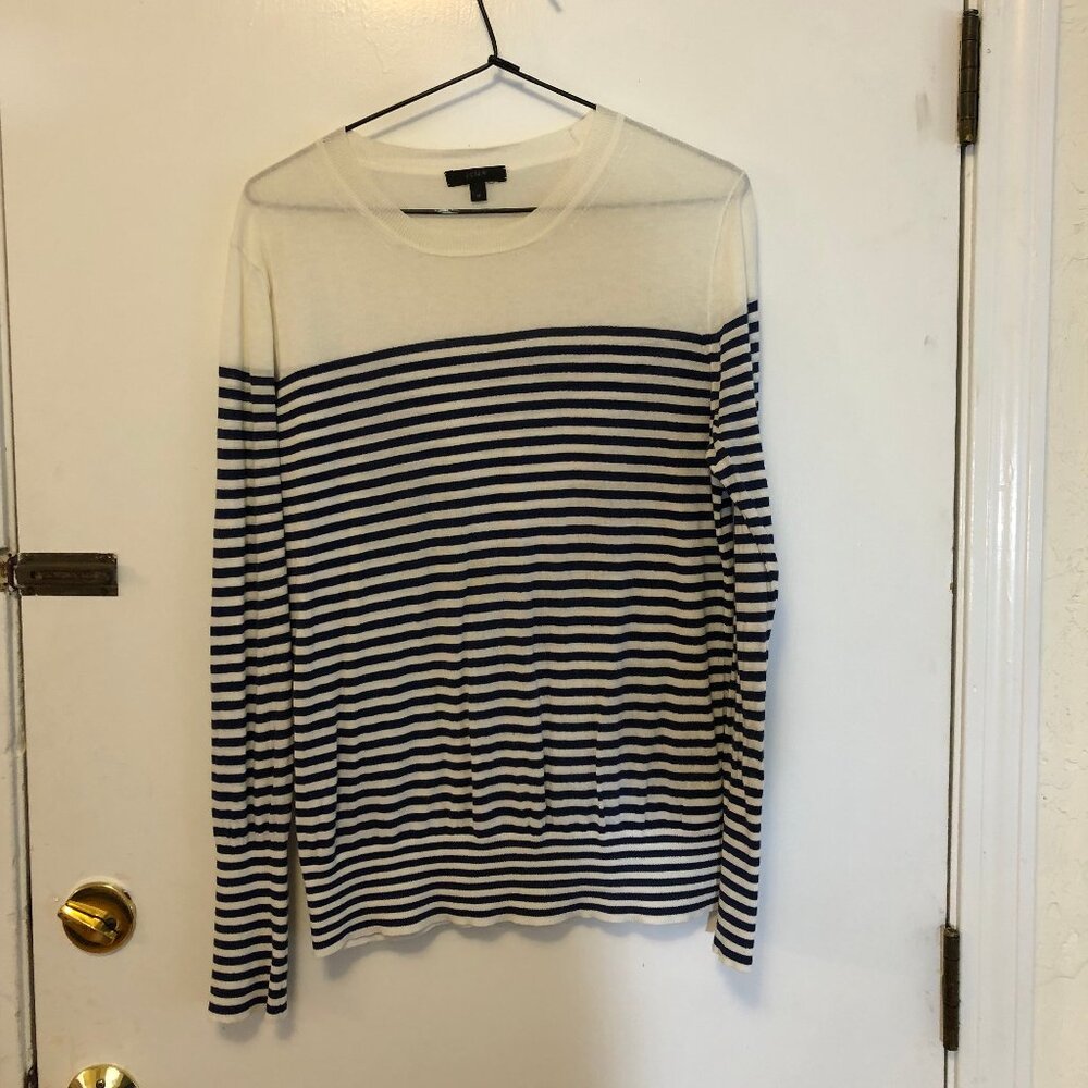 J. Crew striped sweater
